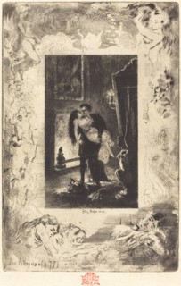Les Adieux (The Parting), 1879/1880.