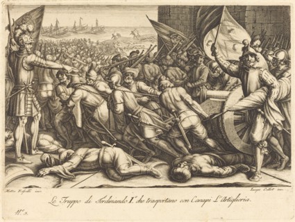 The Re-embarkation of the Troops, c. 1614.