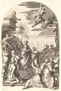 Fall of Simon the Magician, 1608/1611.