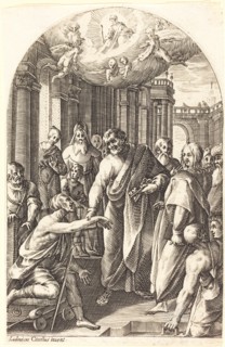 Peter and John Healing the Lame, 1608/1611.