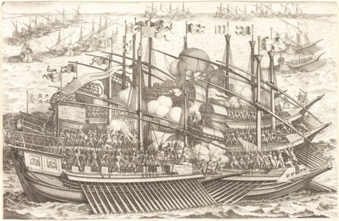 The First Naval Battle, c. 1614.