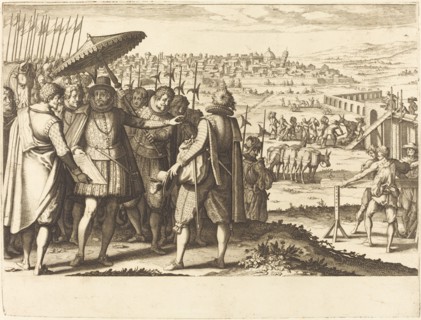 Restoration of the Aqueduct at Pisa, c. 1614.