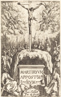 Title Page for "The Martyrdoms of the Apostles", c. 1634/1635.