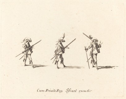 Drill with the Musket, 1634/1635.