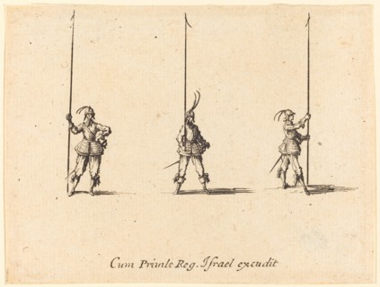 Drill with Raised Pikes, 1634/1635.