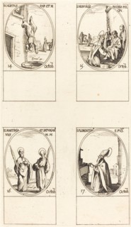 St. Calixtus; St. Hedwiges; Sts. Martinian and Saturian; St. Florentinus.
