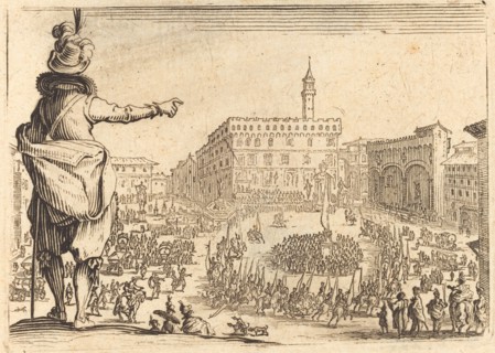 Piazza della Signoria, Florence, c. 1622.
