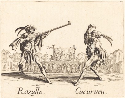 Razullo and Cucurucu, c. 1622.