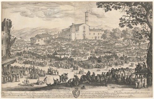 The Fair at Impruneta, 1620.