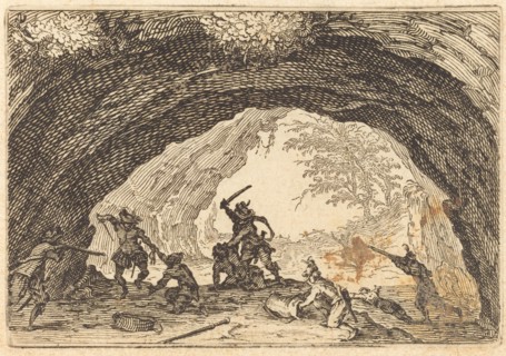 Soldiers Attacking Robbers, c. 1622.