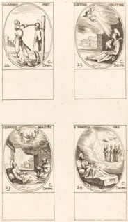 St. Flavian; St. Victoria; St. Servulus; St. Tharsilla.