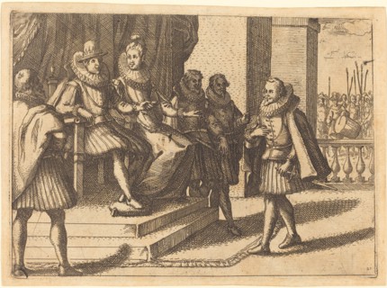 King and Queen in Consultation about the Turks, 1612.