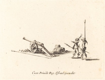 Preparing to Fire the Cannon, 1634/1635.