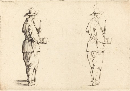 Peasant with a Cup, c. 1617.