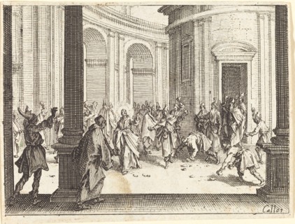 Stoning of Jesus, 1635.
