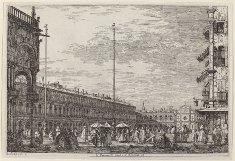 Le Procuratie niove e S. Ziminian V., c. 1735/1746.