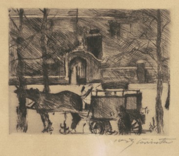 Milchwagen (Milk Wagon), 1916.