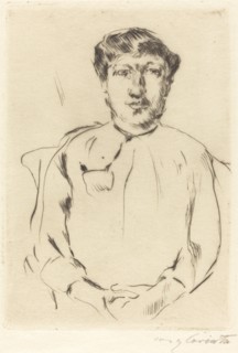 Frauenbildnis (Portrait of a Woman), 1914.