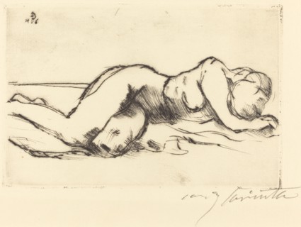 Weiblicher Akt (Female Nude), 1916.