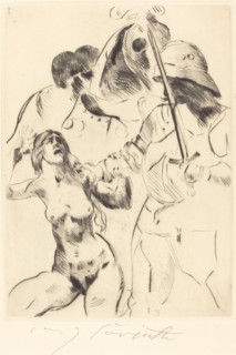Frauenraub III (Abduction III), 1914.