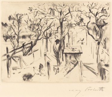 Obstgarten im Herbst (Fruit Garden in Autumn), 1912.