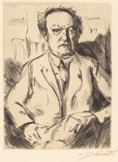 Gerhart Hauptmann, 1917.