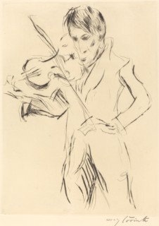 Bildnis Andreas Weissgaerber (Portrait of Andreas Weissgaerber), 1919.