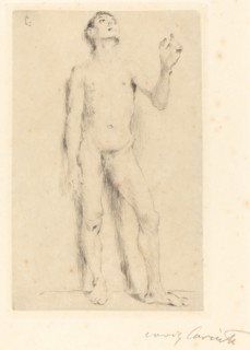 Jünglingsakt (Young Male Nude), 1905.