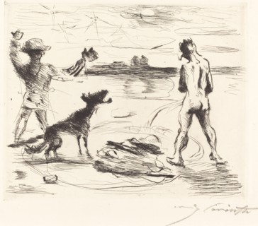 Das Gastmahl des Trimalchio: pl. VII (The Banquet of Trimalchio: pl. VII), 1919.