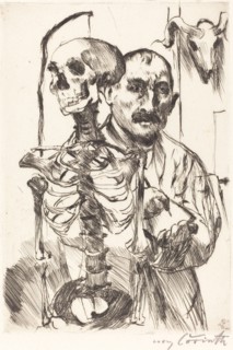 Der Künstler und der Tod II (The Artist and Death II), 1916.