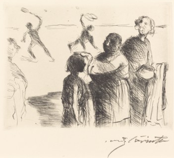 Das Gastmahl des Trimalchio: pl. II (The Banquet of Trimalchio: pl. II), 1919.