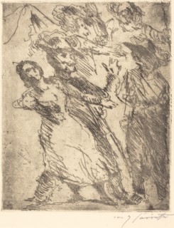 Kavaliere mit einer frau (Cavaliers with a Woman), c. 1923.