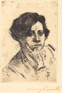 Frauenkopf (Head of Woman), 1911.