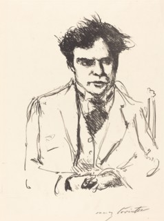 Bildnis Joseph Schwarz (Portrait of Joseph Schwarz), 1916.