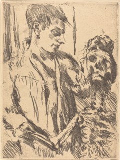 Tod und Jüngling (Death and the Young Man), 1921 (published 1922).