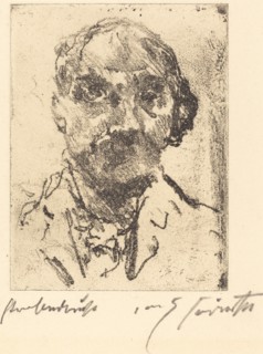 Selbstbildnis (Self-Portrait), 1921/1922.