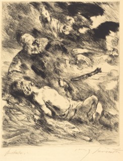 Die Opferung Isaacs (The Sacrifice of Isaac), 1920.