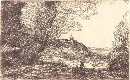 Souvenir of the Environs of Monaco (Souvenir des environs de Monaco), 1860.
