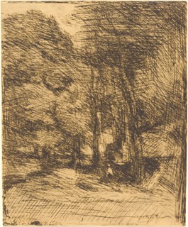 Souvenir of Bas-Breau (Souvenir du Bas-Breau), 1858.
