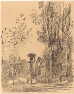 The Meeting in the Woods (La Rencontre du bosquet), 1871.