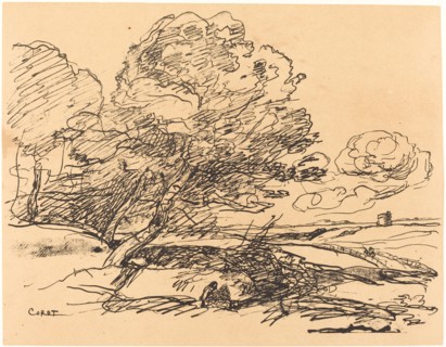 The Lonely Tower (La Tour isolee), 1871.