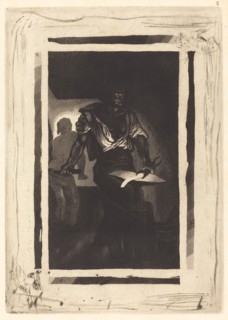 A Blacksmith (Un Forgeron), 1833.
