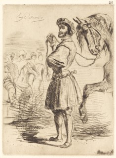 A Lord from the Period of Francis I (Un Seigneur de temps de François Ier), 1833.