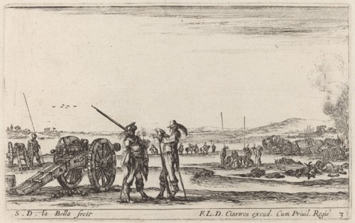 Officer Giving Orders to a Sentinel, c. 1641.