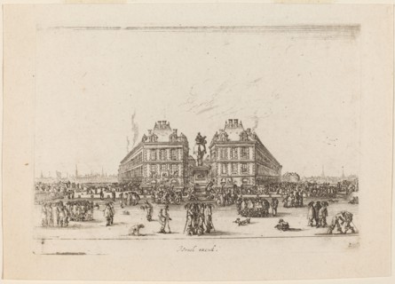 Place Dauphine, 1642.