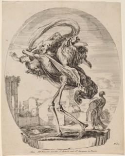 Death Carrying a Woman, probably 1648.