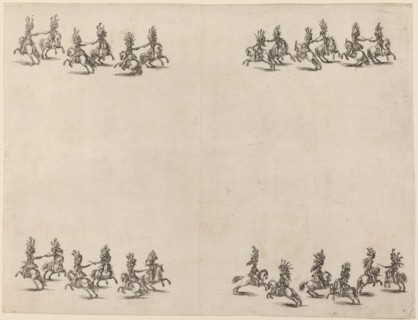 Cavaliers Fighting with Swords, 1652.
