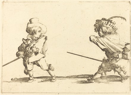 Duel of Two Dwarfs.