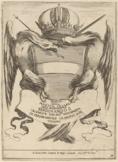 Arms with a Dedication to Grand Duke Ferdinand II.