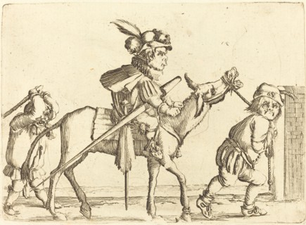 Dwarf Riding an Ass.